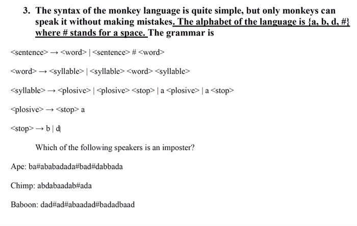 How many syllables in monkey