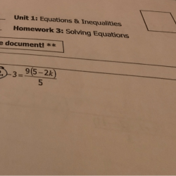 Unit equations and inequalities homework 7 answer key